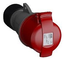 Розетка кабельная переносная ABB Easy-Safe 332EC6 32А 3P+PE 400В IP44 красный картинка 
